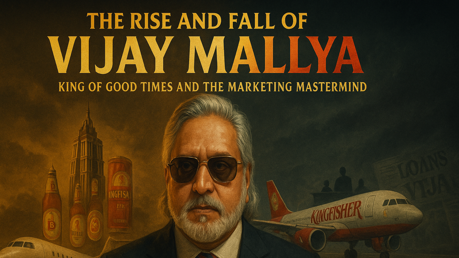 The Rise and Fall of Vijay Mallya: King of Good Times and the Marketing Mastermind